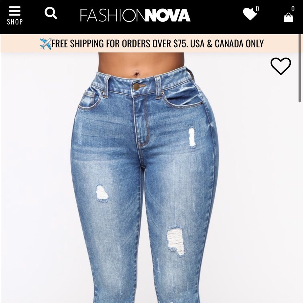 Fashion nova jeans